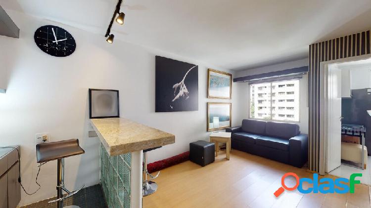 Apartamento com 1 quarto, 46m², à venda