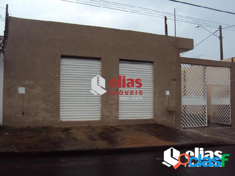 CASA RES. E COM. À VENDA - PQ BAURU - 2 DORM. - R$