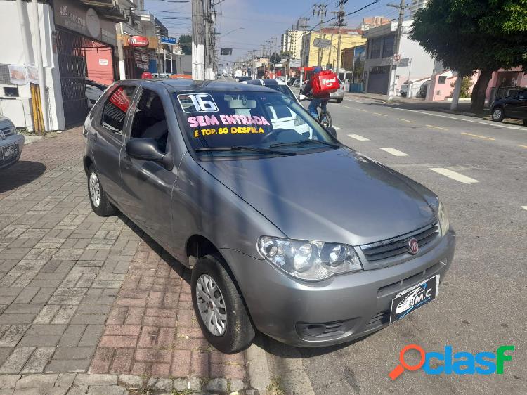 FIAT PALIO WAY 1.0 FIRE FLEX 8V 5P CINZA 2016 1.0 FLEX