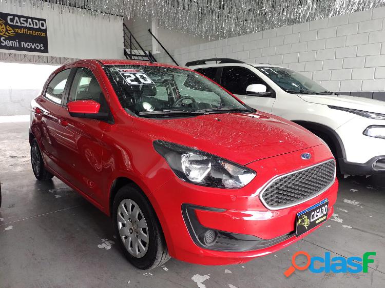 FORD KA 1.0 SESE PLUS TIVCT FLEX 5P VERMELHO 2020 1.0 FLEX