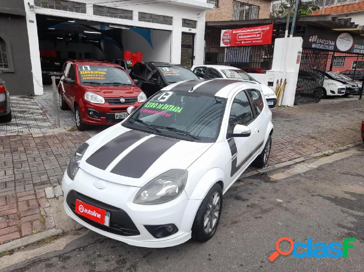 FORD KA SPORT 1.6 8V FLEX 3P BRANCO 2013 1.6 FLEX