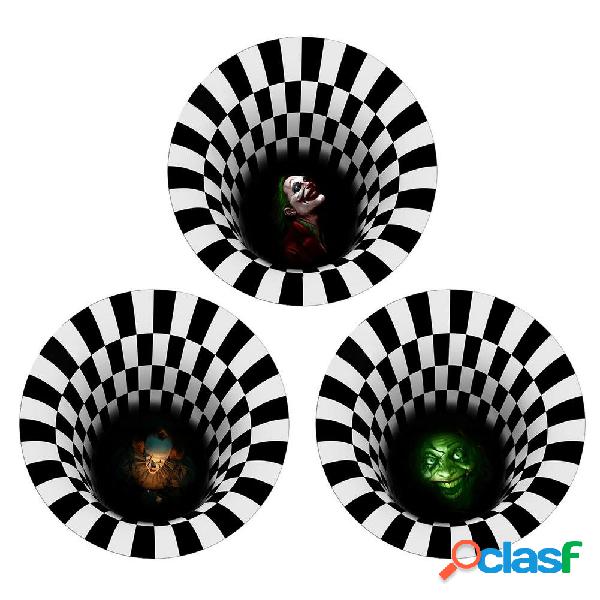 Halloween Doormat Non-slip Door Decoration Carpet 3D