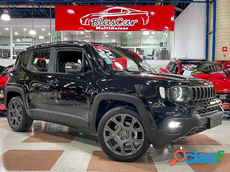 JEEP RENEGADE S T270 1.3 TB 4X4 FLEX AUT. PRETO 2022 1.3