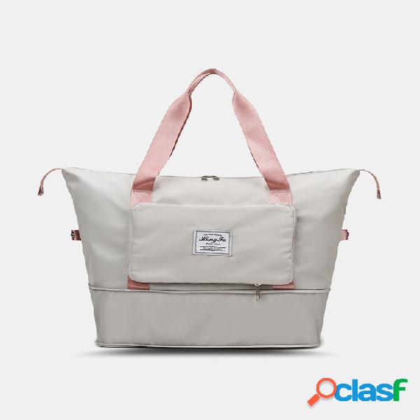 Large Capacity Scalable Design Travel Bag Dry And Wet