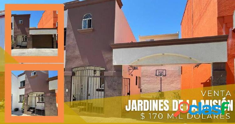 CASA EN VENTA EN JARDINES DE LA MISIÓN TIJUANA