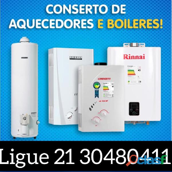 CONSERTO \ MANUTENÇÃO AQUECEDOR RECREIO VARGEM PEQUENA