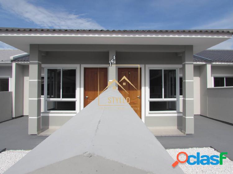 Casa com 2 dormitórios a venda 50,00 m² por R$ 195.000 -