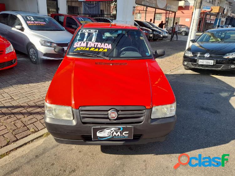 FIAT UNO WAY 1.0 EVO FIRE FLEX 8V 5P VERMELHO 2011 1.0 FLEX
