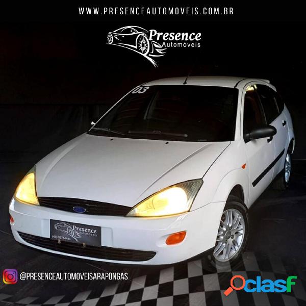 FORD FOCUS 1.8 16V 5P BRANCO 2003 1.8 GASOLINA