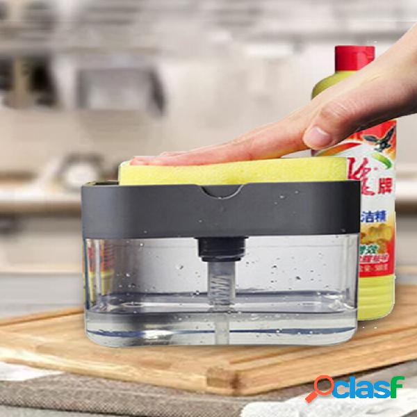Press Soap Dispenser Kitchen Sink With Detergent Household