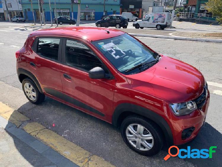 RENAULT KWID ZEN 1.0 FLEX 12V 5P MEC. VERMELHO 2021 1.0 FLEX