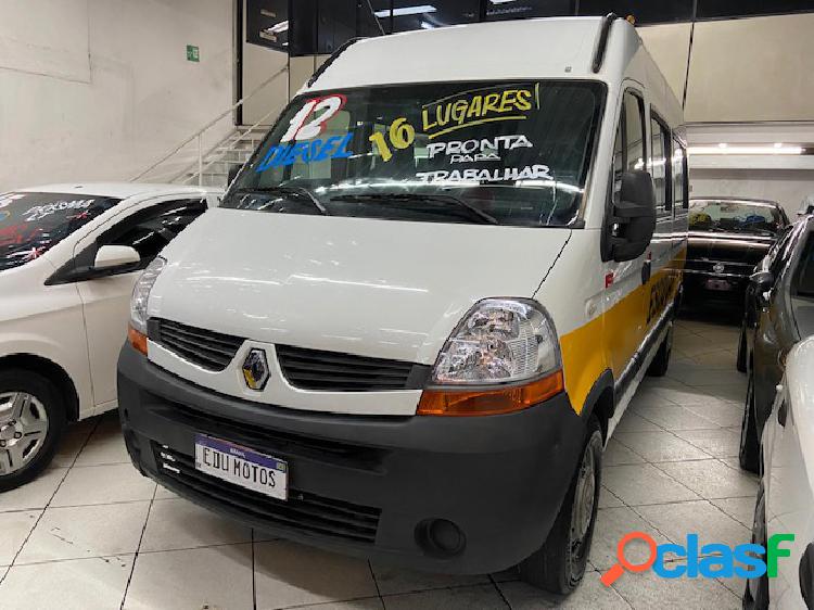 RENAULT MASTER L2H2 2.5 ESCOLAR BRANCO 2012 2463 DIESEL