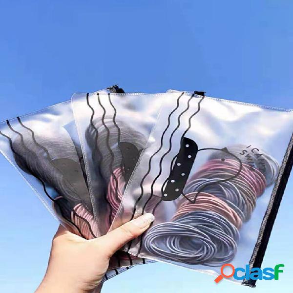 100 Pcs/Set Trendy Simple Multicolor Solid Color