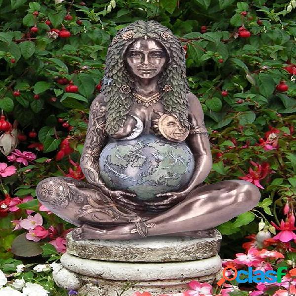 1PC Mother's Day Gift Millennial Gaia Statue Nature Mother