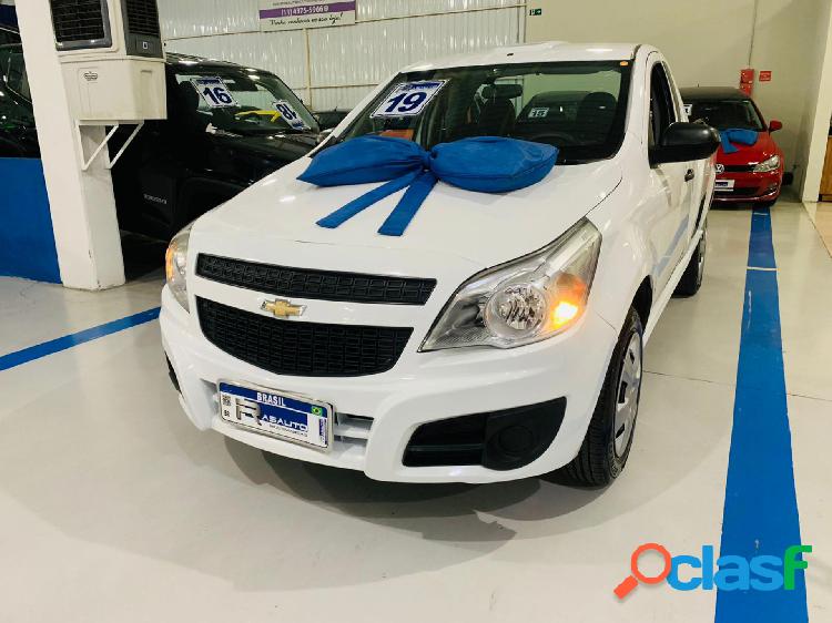 CHEVROLET MONTANA LS2 BEGE 2019 1.4 FLEX