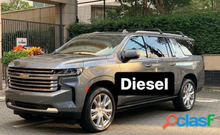 CHEVROLET SUBURBAN 5.76.5 V85.3 V8 CINZA 2021 6.2 DIESEL