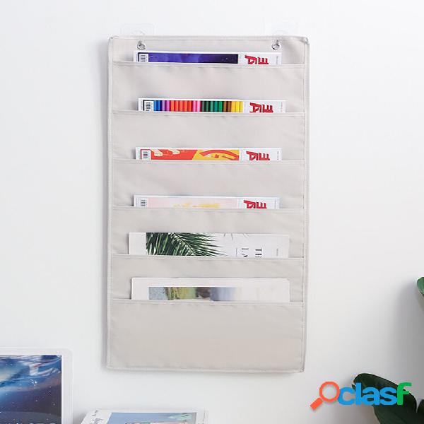 Document Hanging Storage Bag Oxford Cloth Storage Pocket