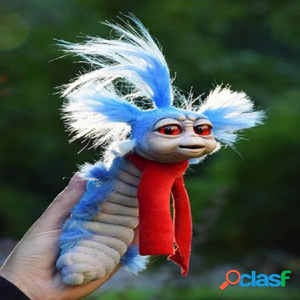 1 PC PP Cotton Funny Toy Worm Handmade Worm Stuffed Plush