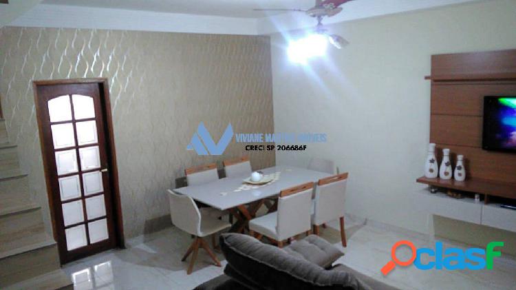 A VENDA CASA SOBRADO GEMINADO 103,76M² 3 DORMITÓRIOS JD