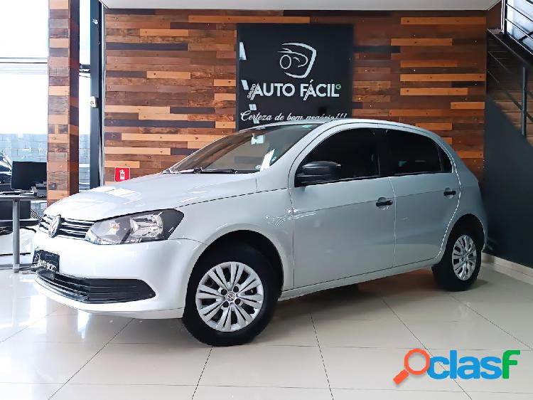 VOLKSWAGEN GOL TRENDLINE 1.0 T.FLEX 8V 5P PRATA 2015 1.0
