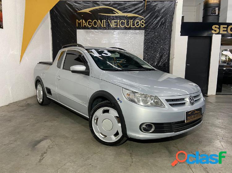 VOLKSWAGEN SAVEIRO 1.6 MI TOTAL FLEX 8V CE PRATA 2013 1.6