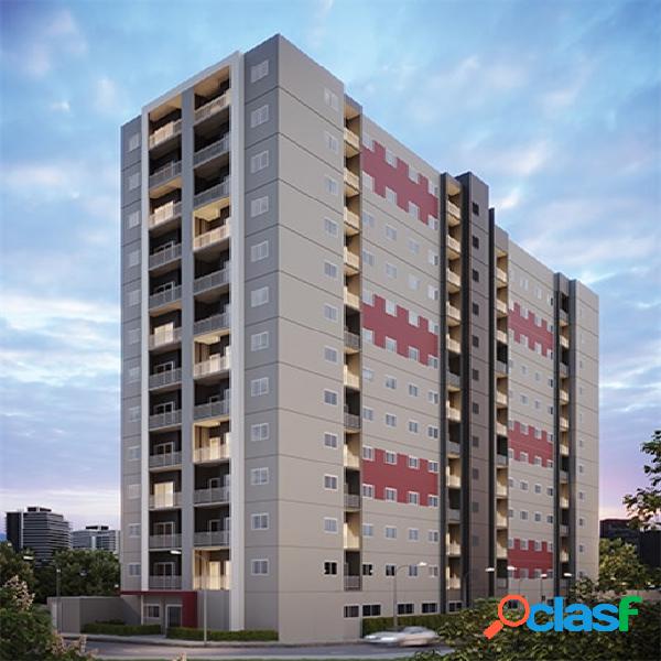 Apartamento com 2 quartos, 37,09m², à venda