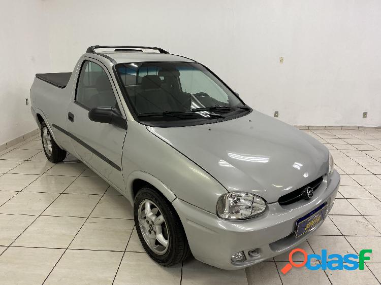 CHEVROLET CORSA PICK-UP STD RODEIO 1.6 MPFI PRATA 2002 1.6