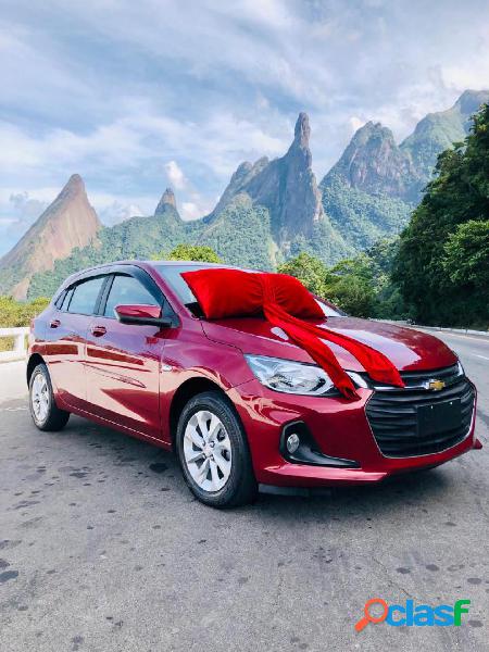 CHEVROLET ONIX LT 1.0 TURBO VERMELHO 2020 1.0 FLEX