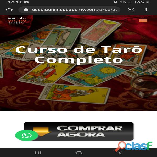 Curso de tarô qualificado