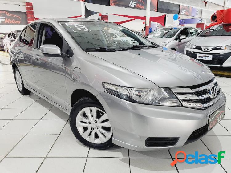 HONDA CITY SEDAN LX 1.5 FLEX 16V 4P AUT. CINZA 2013 1.5 FLEX