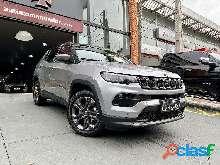 JEEP COMPASS T270 80 ANOS 1.3 TB 4X2 FLEX AUT PRATA 2022 1.3