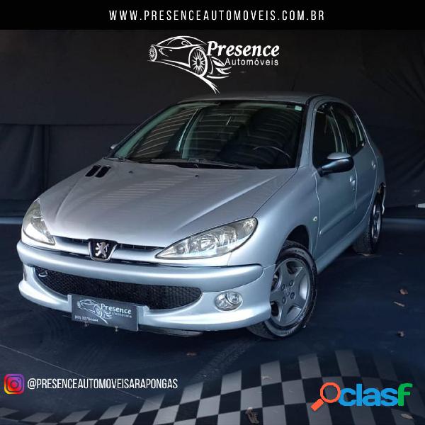 PEUGEOT 206 AUTOMATIC (FELINE)1.6 FLEX 16V 5P PRATA 2008 1.6