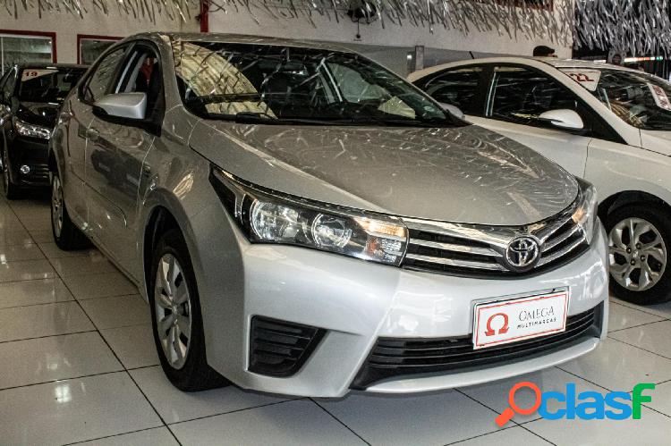 TOYOTA COROLLA GLI 1.8 FLEX 16V AUT. PRATA 2016 1.8 FLEX