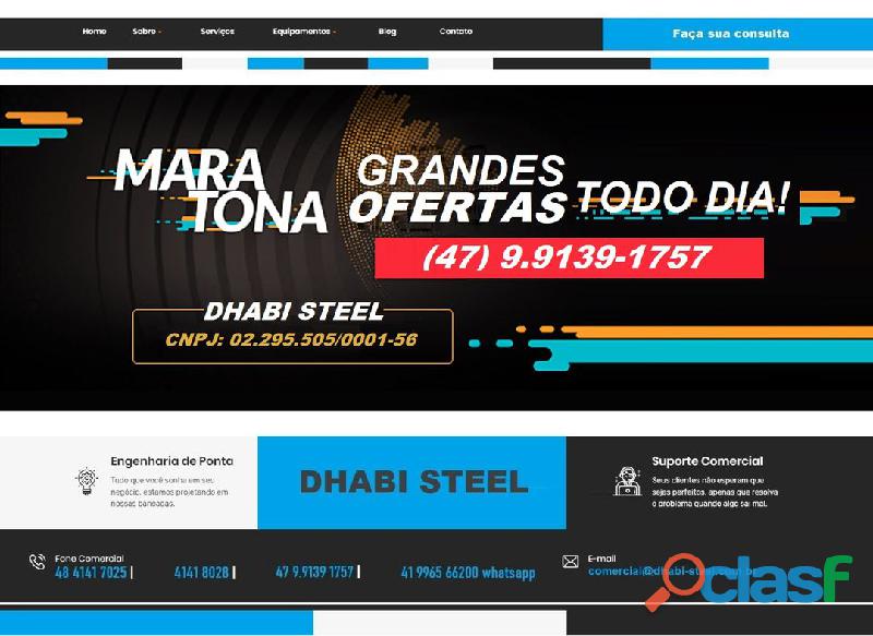 Aço Dhabi Steel é galvalume de norte a sul do Brasil