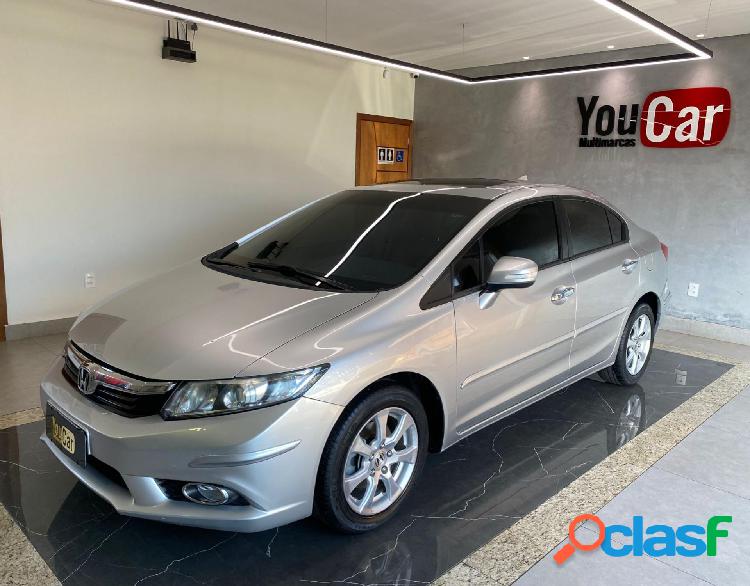 HONDA CIVIC SEDAN EXR 2.0 FLEXONE 16V AUT. 4P PRATA 2014 2.0