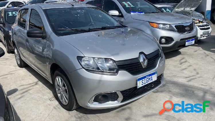 RENAULT SANDERO AUTH. PLUS HI-POWER 1.0 16V 5P MARROM 2016