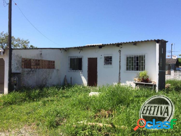 TERRENO COM RESIDÊNCIA 1 QUARTO - MIRIM- GUARATUBA