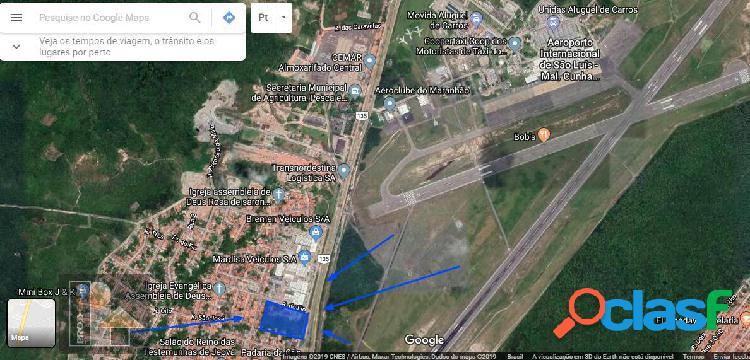 # Vende ou aluga terreno 15.000 m², na BR 135, frente