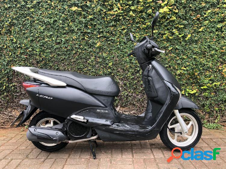 HONDA LEAD 110 PRETO 2014 110 GASOLINA