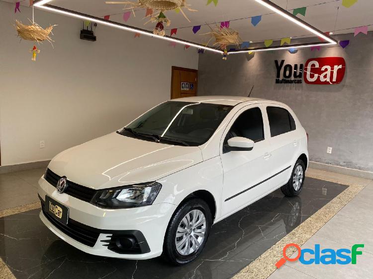 VOLKSWAGEN GOL TRENDLINE 1.0 T.FLEX 12V 5P BRANCO 2018 1.0