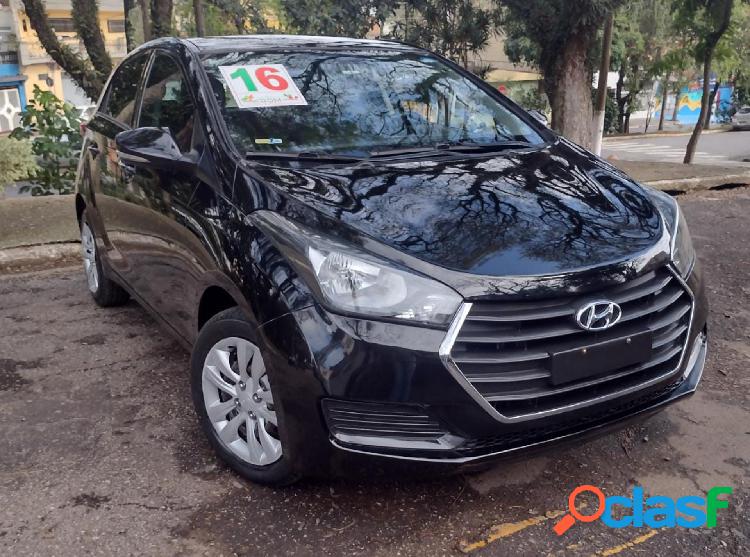 HYUNDAI HB20 COMF.C.PLUSC.STYLE 1.0 FLEX 12V PRETO 2016 1.0