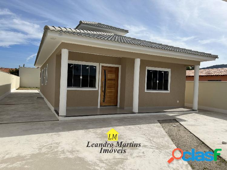 ÓTIMA CASA COM 3 QUARTOS E TERRENO COM 480 MTS - ITAIPUAÇU