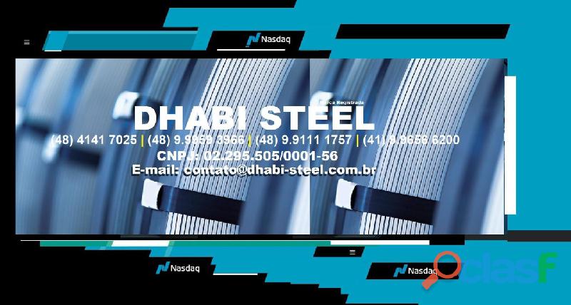 Dhabi Steel a força do aço no Brasil e trade com Galvalume