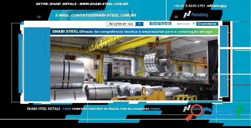 Dhabi Steel a mais arrojada distribuição de galvalume do
