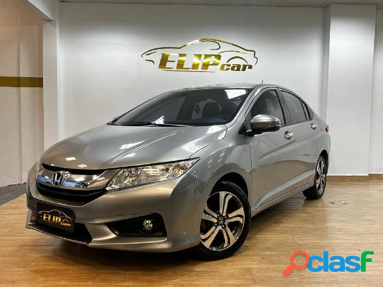 HONDA CITY SEDAN EX 1.5 FLEX 16V 4P AUT. CINZA 2015 1.5 FLEX