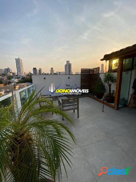 Cobertura de 124m² em Jardim Estella - Santo André