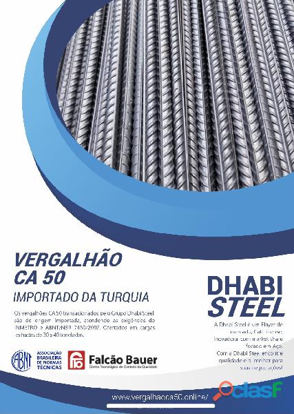 Dhabi Steel BR ferro e vergalhão CA50