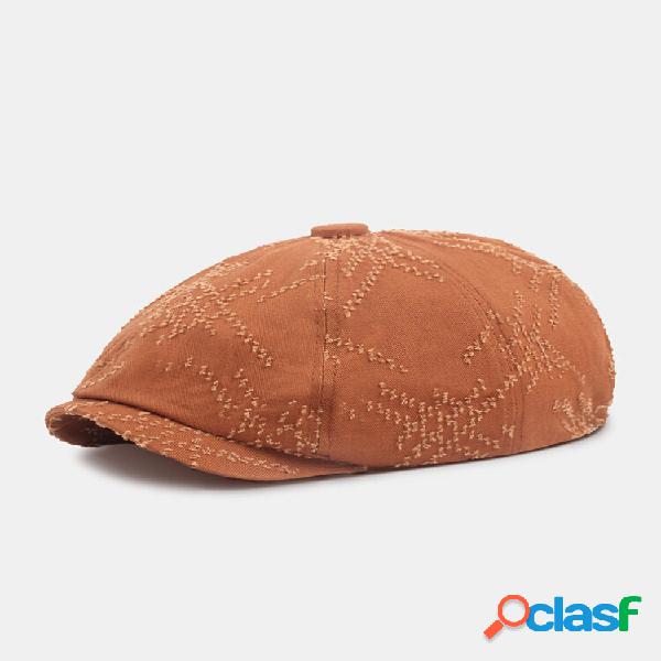 Boné Masculino Algodão Angustiado Regular Buraco Quebrado