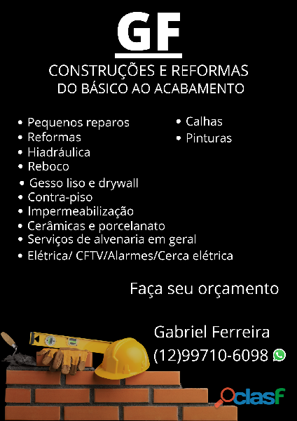 GF construções e reformas