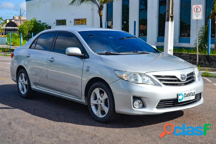 TOYOTA COROLLA GLI 1.8 FLEX 16V AUT. PRATA 2012 1.8 FLEX
